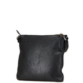 グッチ インターロッキングG ショルダーバッグ 322059 ブラック レザー レディース GUCCI 【中古】